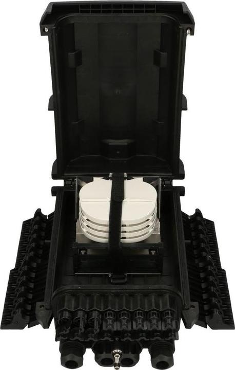 Actual product image Extralink POLA 16 CORE FIBER TERMINAL BOX BLACK