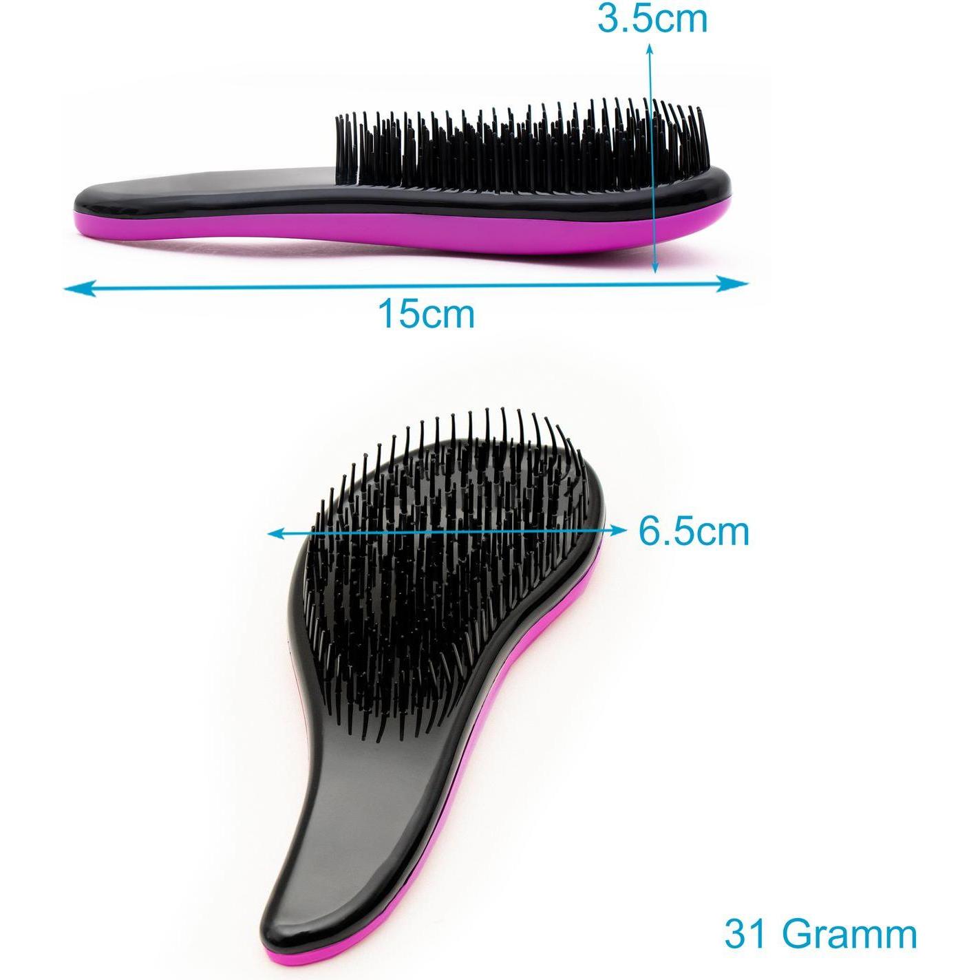 Thumbnail - Intirilife, Haarbürste + Kamm, Haarbürste Mini Detangler