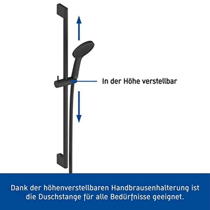Actual product image Duravit Shower set black matt (1 Beam types, 19.50 l/min)