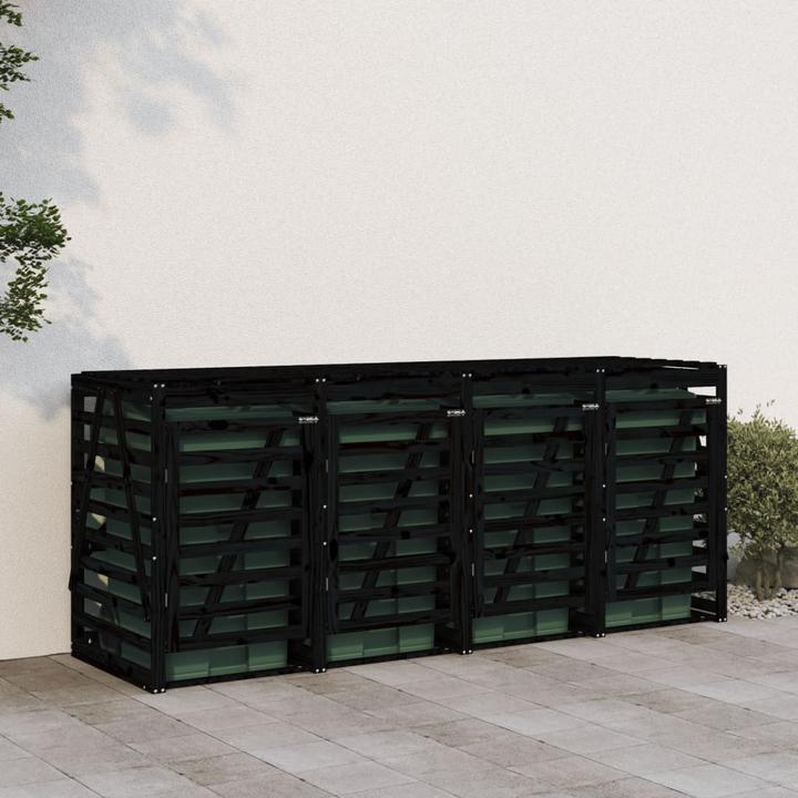 Produktbild vidaXL Mülltonnenbox für 4 Tonnen