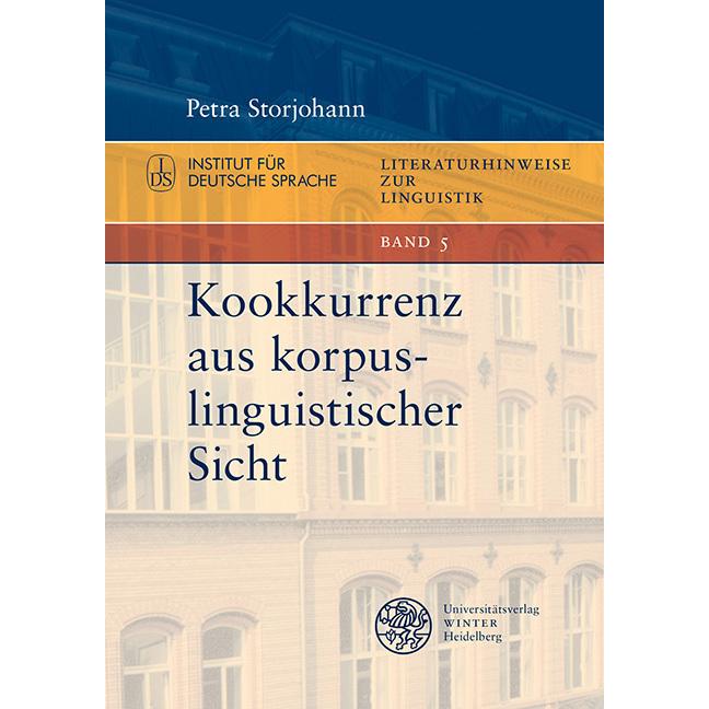Kookkurrenz aus korpuslinguistischer Sicht, Fachbücher von Petra Storjohann