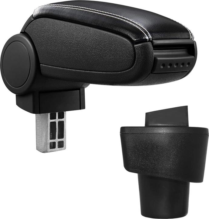 Immagine prodotto Jamb Mittelarmlehne Renault Twingo 3 Staufach Schwarz weissen Nähten