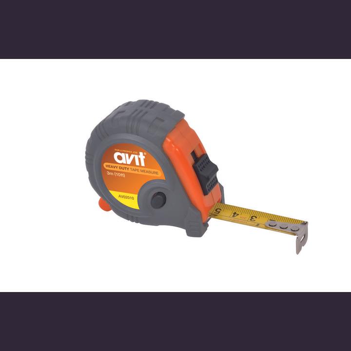 Actual product image Avit Measuring tape 3 m steel AV02010 (3 m)