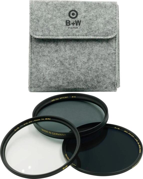 Image du produit B+W Kit de démarrage créatif (72 mm, Filtre gris neutre, Filtre UV, Filtres de couleur)