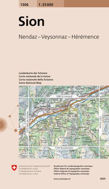 Actual product image LANDSCAPE 1:25 000 - Normal sheet