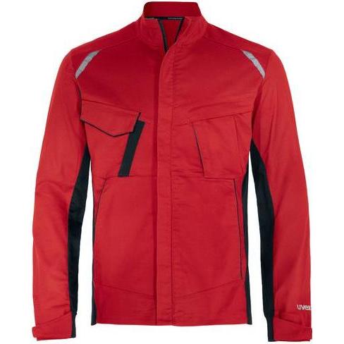 Uvex Safety, Arbeitsjacke, Arbeitsjacke uvex suXXeed industry rot M (M)