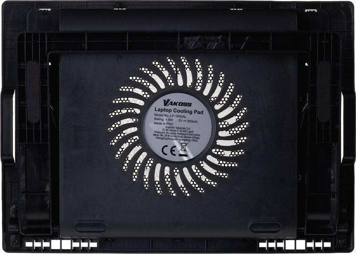 Immagine prodotto Vakoss LF-1860AL - 43,2 cm (17 pollici) - 1500 RPM - Nero - USB - 370 x 265 x 63 mm