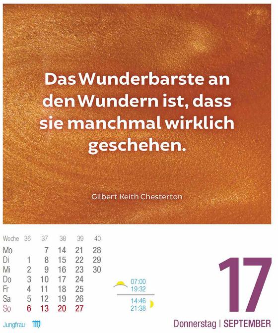 Produktbild Lebensweisheiten 2026 (12 x 16 cm)