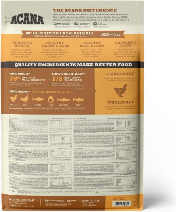 Produktbild Acana Wild Prairie (Senior, Adult, Junior, 1 Stk., 4500 g)