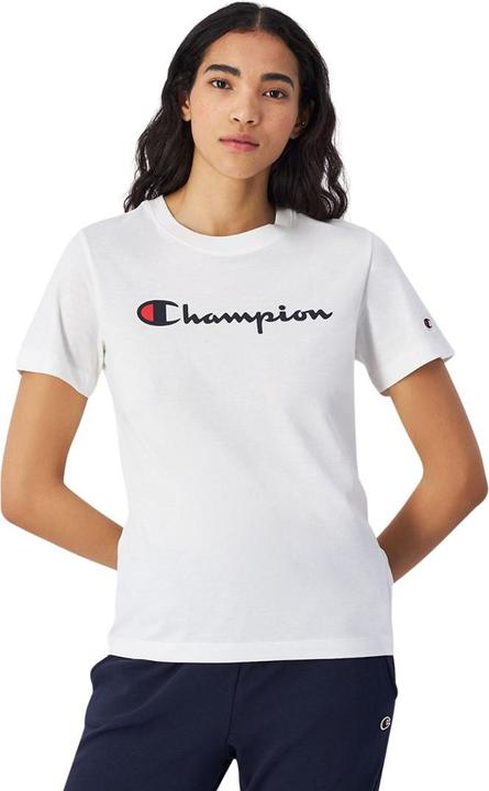 Actual product image Champion Koszulka damska SS Tee biała 117534 WW001 S (S)