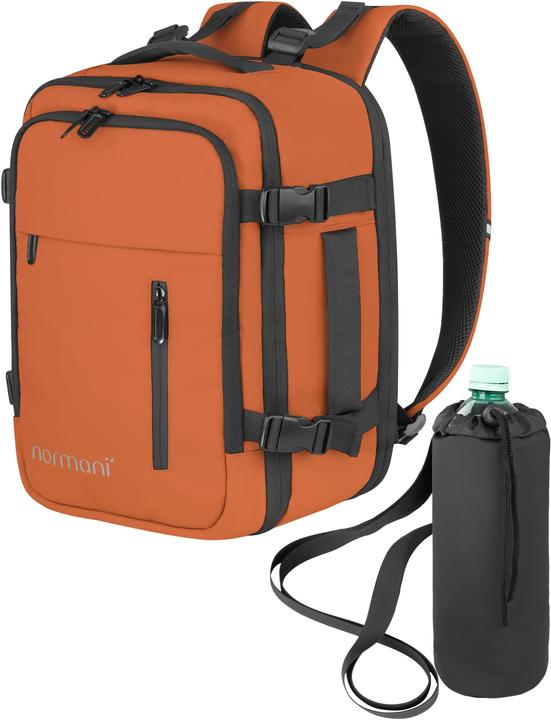 Produktbild Normani Erweiterbarer Handgepäck-Rucksack mit Flaschentasche - 9891 (30 l)