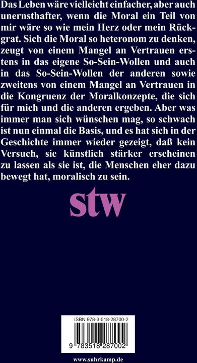 Produktbild Vorlesungen über Ethik (Deutsch, Ernst Tugendhat, 1993)