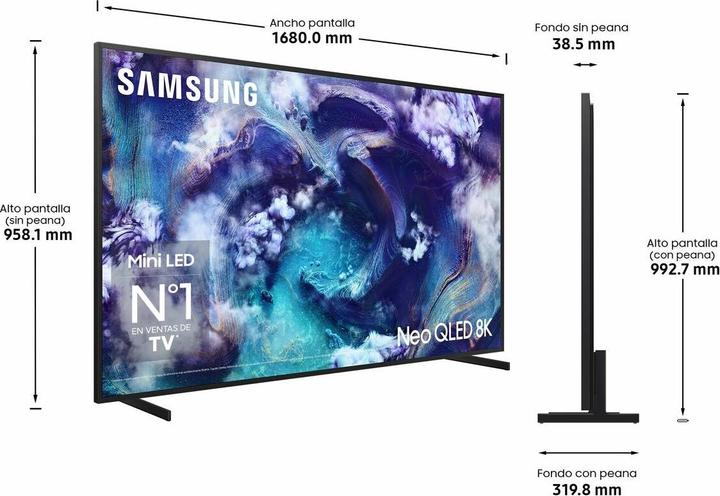 Produktbild Samsung TQ75QN900FT (75", QN900B, 2025)