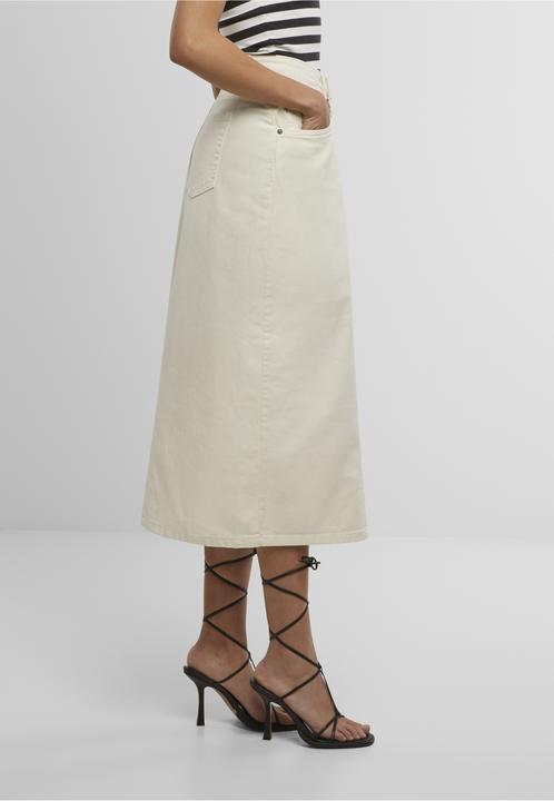 Actual product image Urban Classics Ladies Soft Denim Midi Skirt - 193361 (26)
