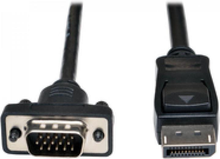 Eaton DisplayPort 1.2 to VGA Active Adapter Cable DP with Latches to HD15 M/M 6ft. 1.8m (1.80 m)