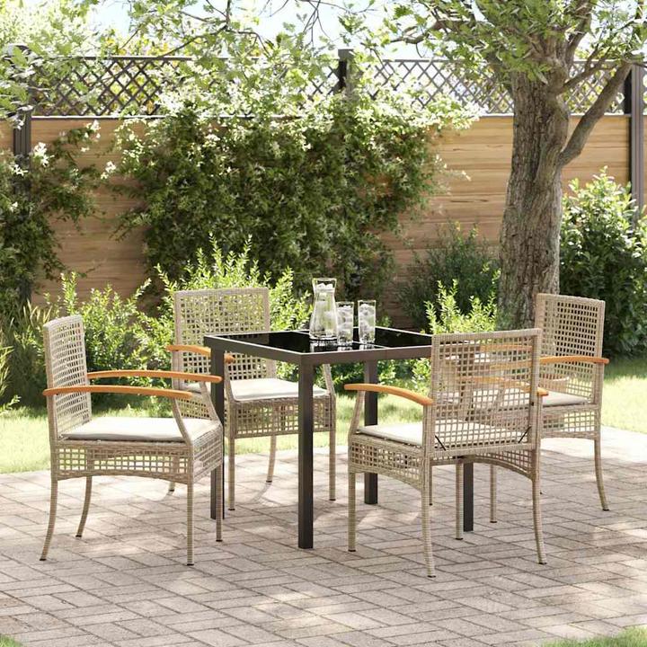 Produktbild vidaXL Garten Essgruppe (80 x 80 x 73 cm)