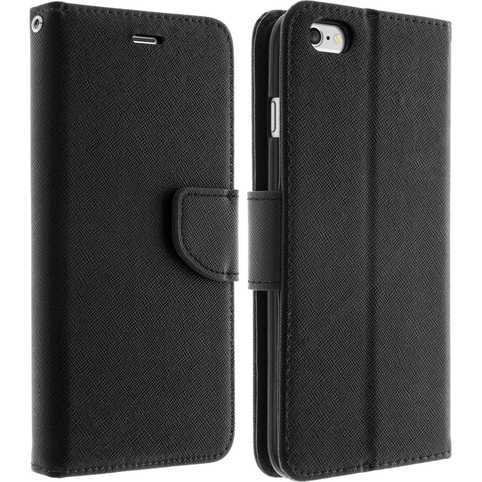 Avizar Fancy Series (Apple iPhone 6 Plus), Smartphone Hülle, Schwarz