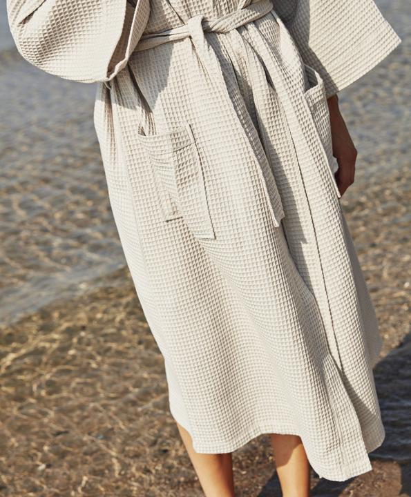Produktbild HAY Waffle Bathrobe Grey (One Size)