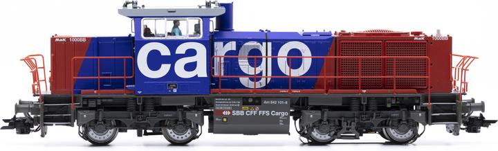 Actual product image ESU SBB Cargo D locomotive G1000 Am 842 101-8 Ep V ACS/DCS