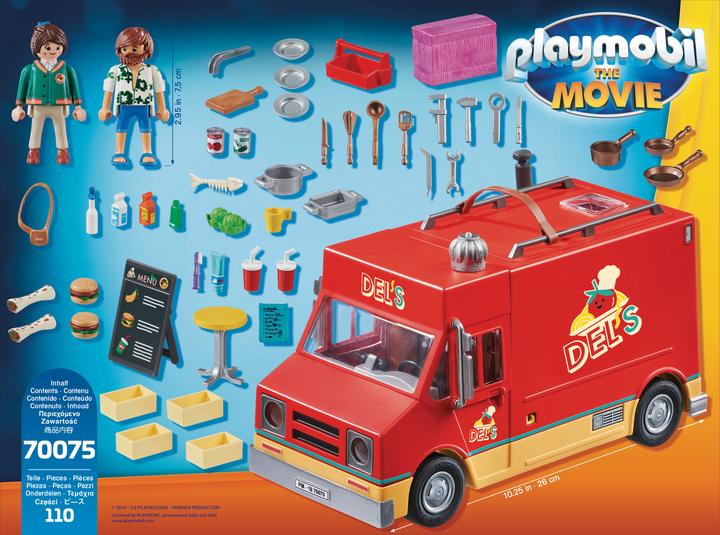 Immagine prodotto Playmobil Il camioncino del cibo di Movie Del (70075, Playmobil Il film)