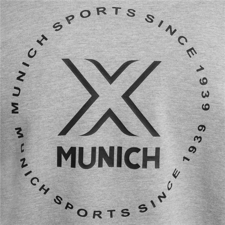 Produktbild MunichSport Herren Sweater mit Kapuze Munich Breaker Hellgrau (M)