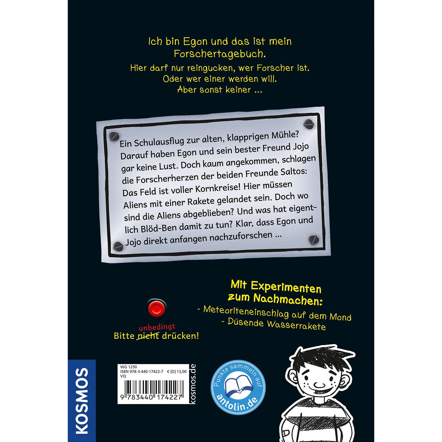 Thumbnail - Niemals den roten Knopf drücken, 4, oder die Rakete düst los!, Kinderbücher von Kati Naumann, Josephine Schwan-Jones