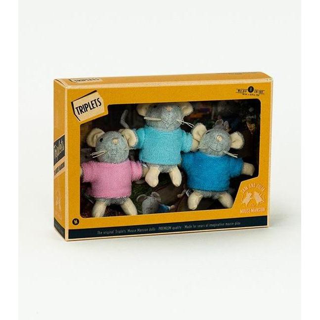 Media Sam und Julia 300909 - Sam & Julia: Plüsch-Maus: The Triplets, Drillinge