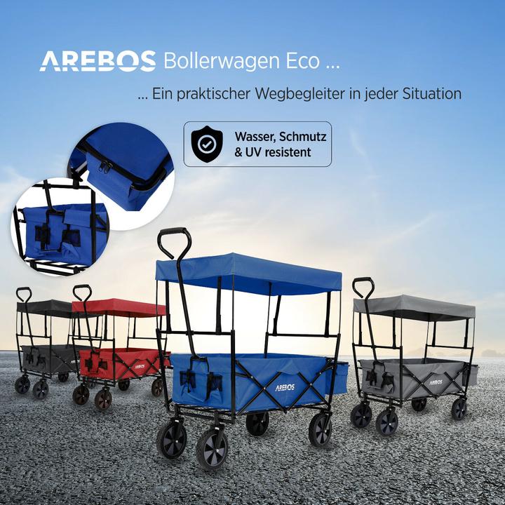 Produktbild Arebos Bollerwagen