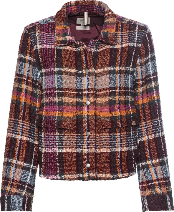 Produktbild Camel Active Kurze Jacke im Karomuster (48)