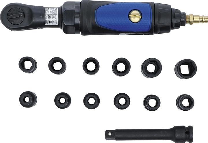 Produktbild BGS Druckluft-Ratschenschrauber-Satz 12,5 mm (1/2") 102 Nm 14-tlg.