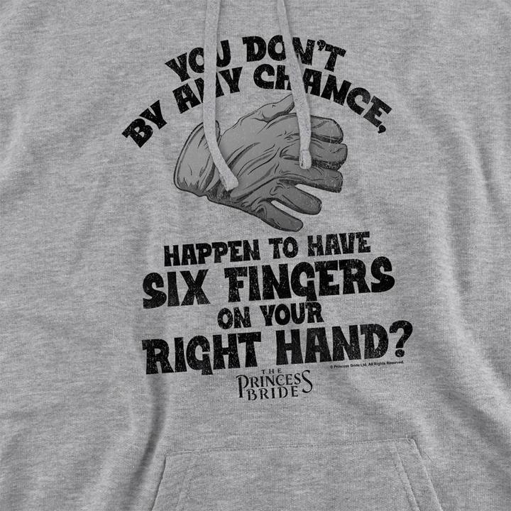 Produktbild The Princess Bride By Chance 6 Fingered Kapuzenpullover meliert (M)