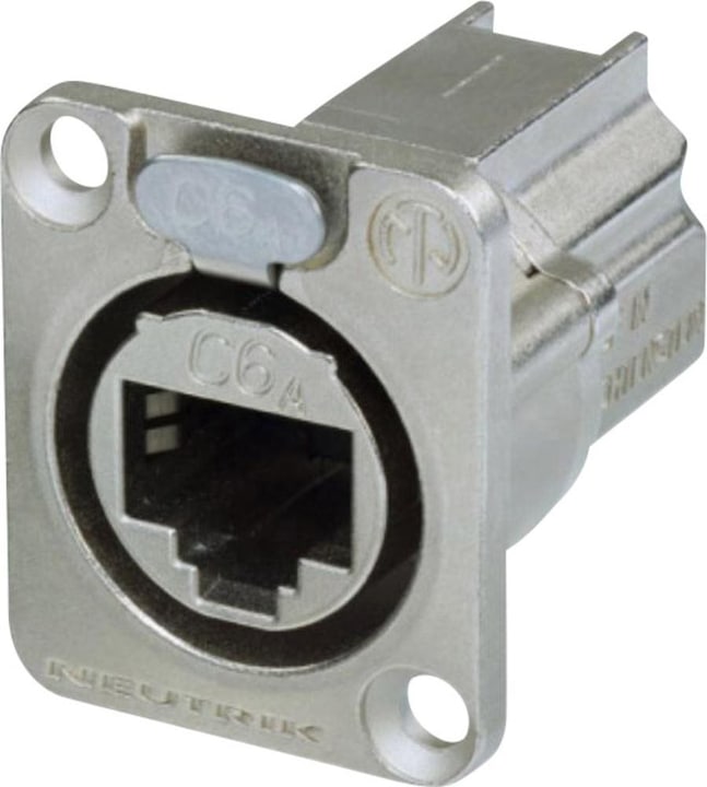 Neutrik Ethercon CAT6A D Shape feedthrough