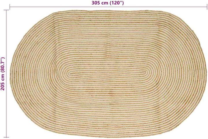 Produktbild vidaXL Moderner Teppich (305 x 205 cm)