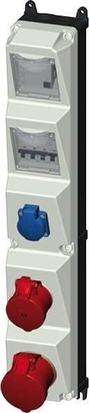 Actual product image Mennekes MEN 960009 Socket outlet combination AMAXX S (1x, CEE 7/3)