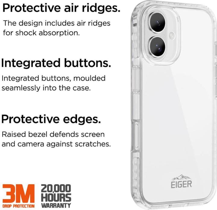 Produktbild Eiger Ice Grip Case (Apple iPhone 16 Plus)