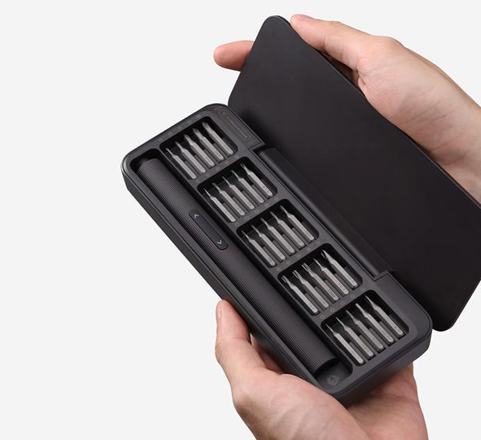 Productafbeelding Xiaomi Elektrische schroevendraaierset QWLSD010, 25 in 1 (Gleuf, Inbus, Tri-Wing)
