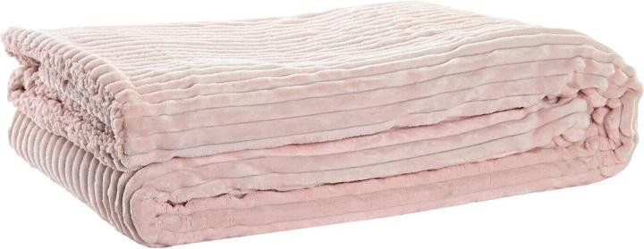 DKD Home Decor Decke 150 x 200 x 2 cm Rosa Skandinavisch