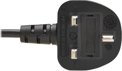 Actual product image Eaton POWER CABLE BS1363 TO C5 2.5A (1.83 m, BS 1363)