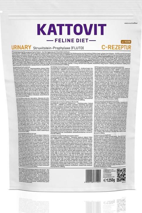 Actual product image Kattovit Urinary (Adult, 1 pcs., 1250 g)