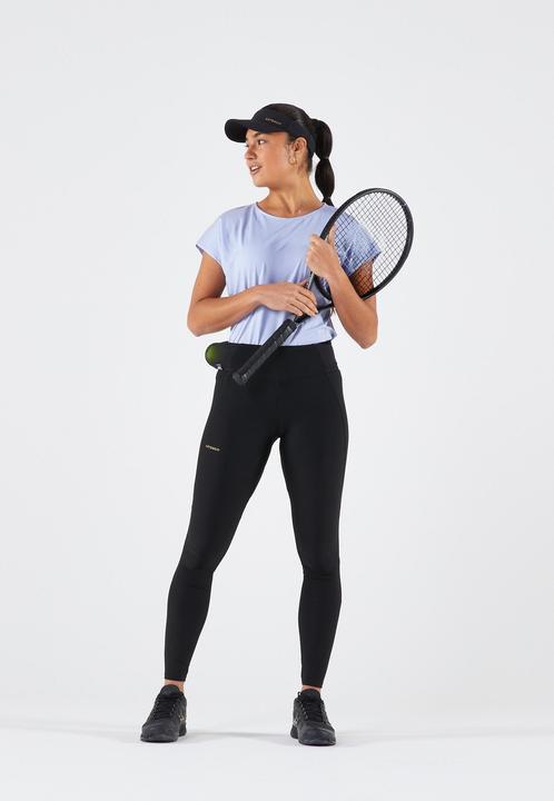 Produktbild Artengo Damen Tennis Leggings - Tlegging Dry Hip Ball schwarz (W30/L31)