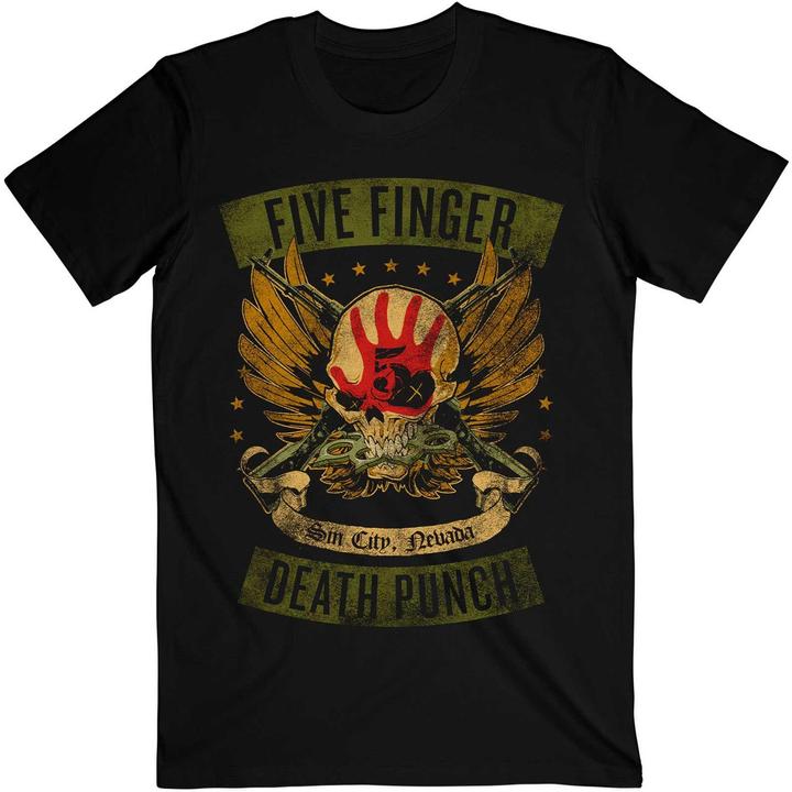 Produktbild Five Finger Death Punch Locked & Loaded TShirt (M)