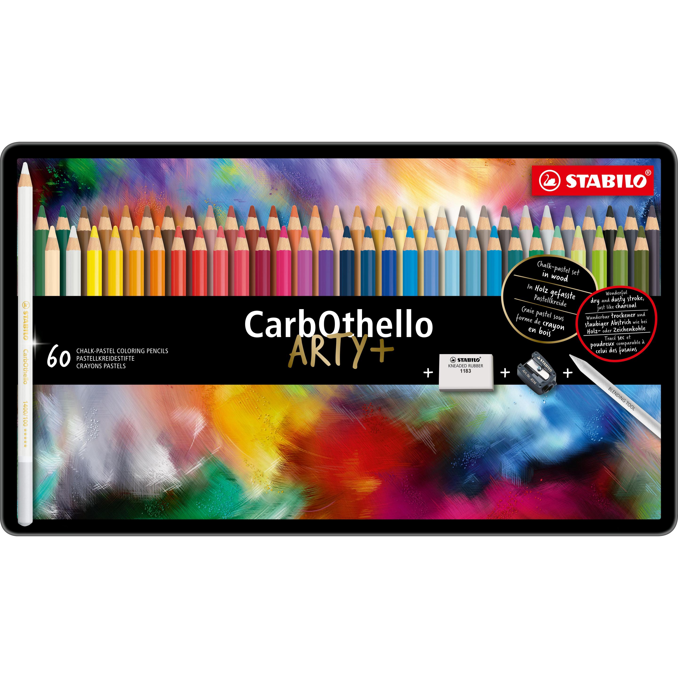 STABILO, Malstifte, CarbOthello Farbstifte ARTY, 48er Etui (Mehrfarbig, 48 x)