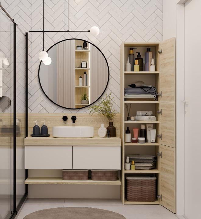 Produktbild Topeshop Sonoma (40 x 30 x 170 cm)