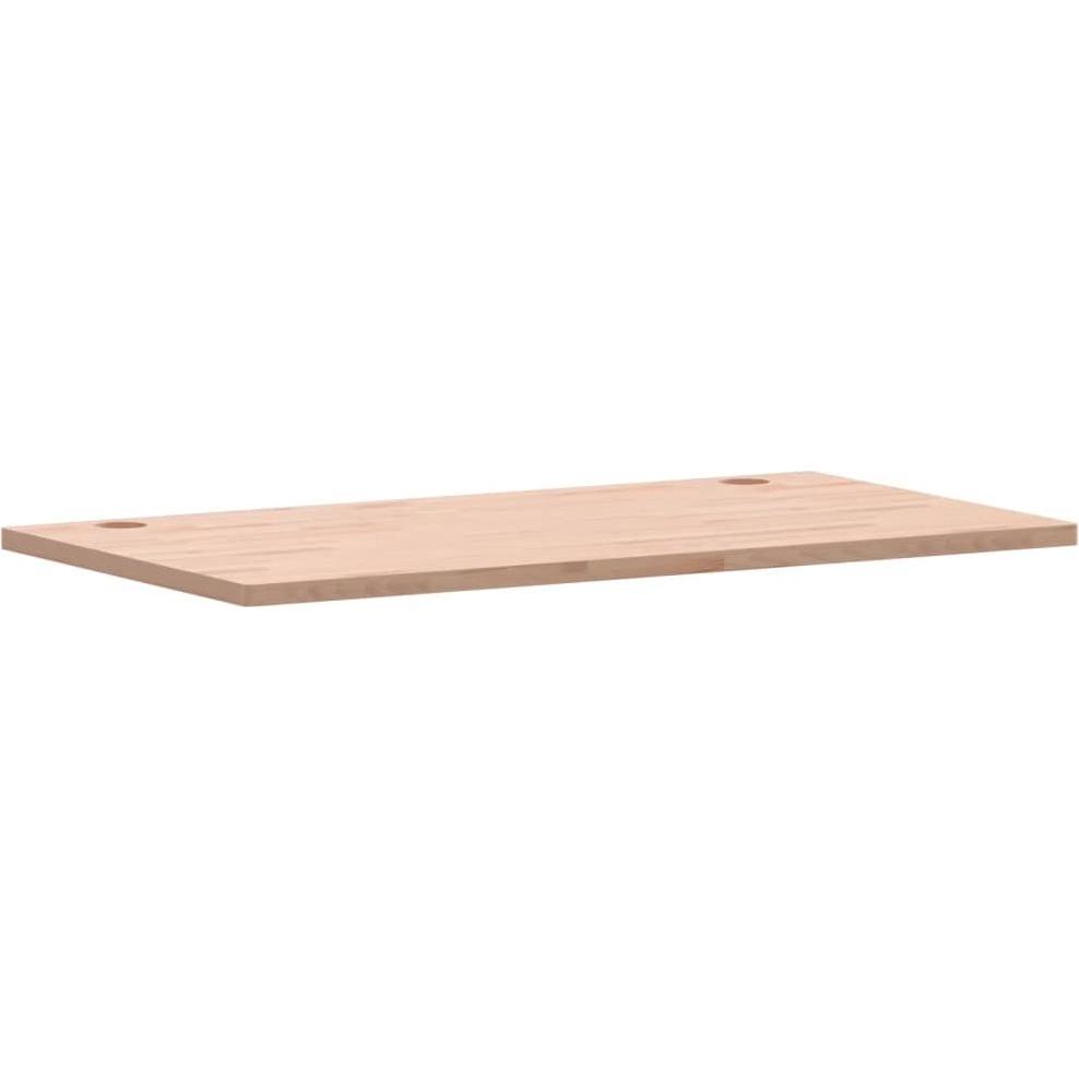 VidaXL, Tischplatte, Schreibtischplatte 110x60x2,5 cm Massivholz Buche,Material