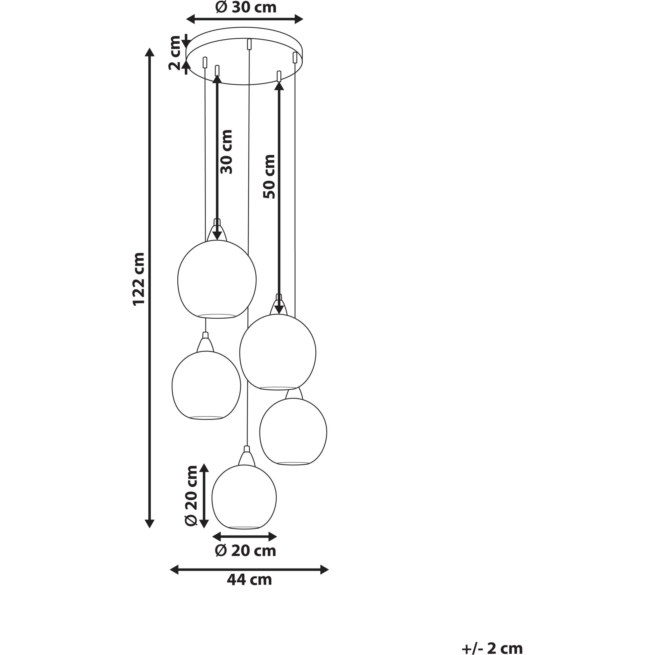 Thumbnail - Beliani, Pendelleuchte, Pabellon