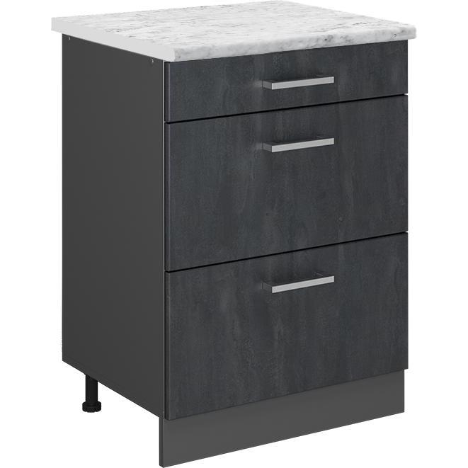 Vicco, Regal, Küchenschrank mit Schublade R-Line (60 x 46 x 81.5 cm)