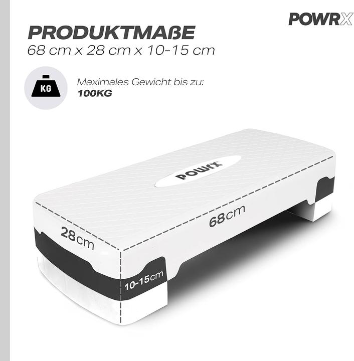 Produktbild Powrx Steppbrett höhenverstellbar