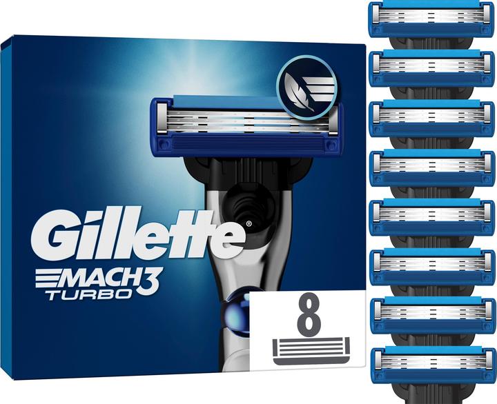 Actual product image Gillette Mach3 Turbo (8x)