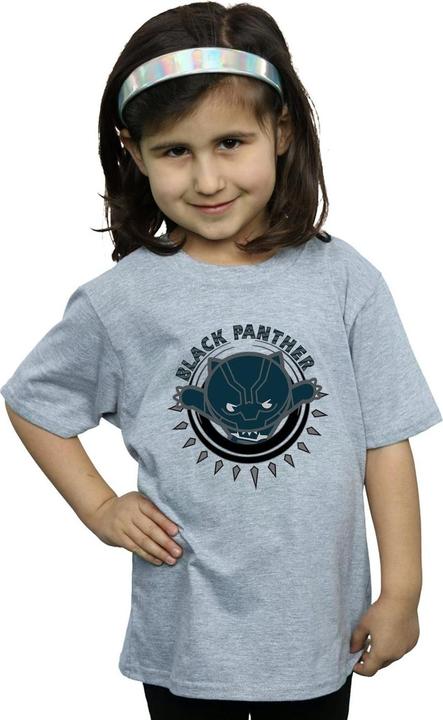 Immagine prodotto Kawaii Black Panther Pounce Maglietta Ragazze (140, 146)