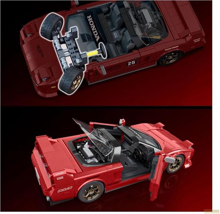Actual product image Mattel Brick Shop Elite 90 Acura NSX